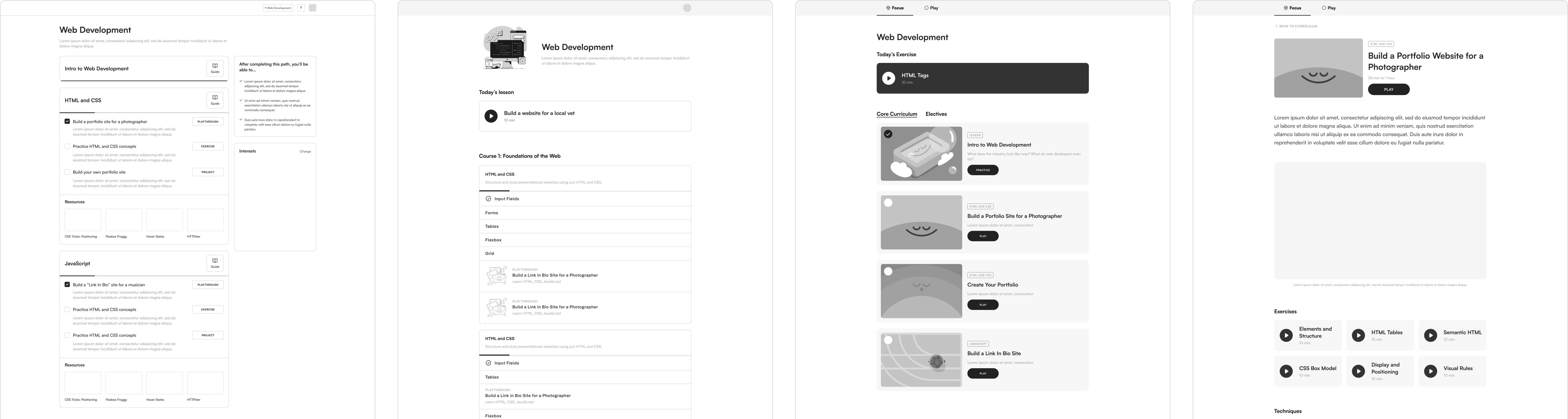 Multiple design iterations for Playground, including explorations with Chrome extensions and desktop apps